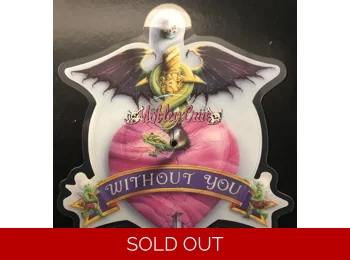 Motley Crue - Without You - UK Limited Edition 7" 2 Track Shaped Picture Disc